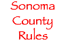 Sonoma County Rules